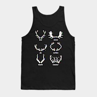 Christmas Antlers Tank Top